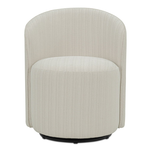 Sylvie - Outdoor Swivel Dining Chair - Cream