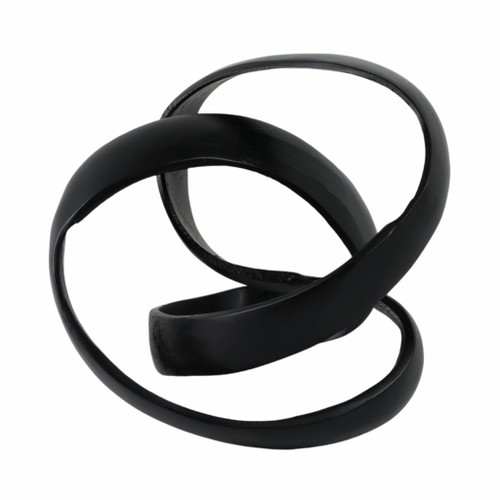 Knot Sculpture 7" - Black Knot Sculpture 7" - Black