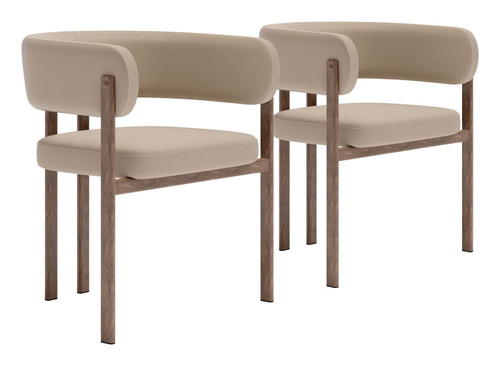 Ruge - Dining Chair (Set of 2) - Beige