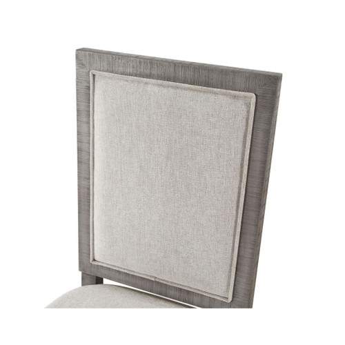 Artesia - Side Chair (Set of 2) - Beige Fabric & Salvaged Natural