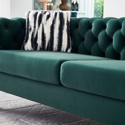 Chesterfield - Modern Tufted Living Room Sofa, 84.25''W Couch