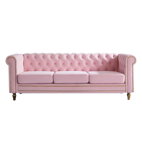 Chesterfield - Sofa 84.65" For Living Room