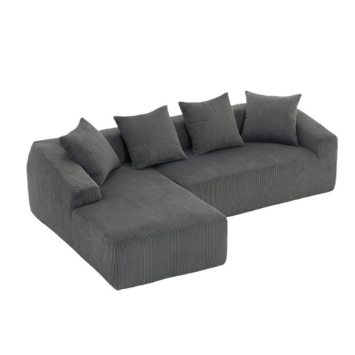 Combined 3 Seater Sofa With 4 Pillows