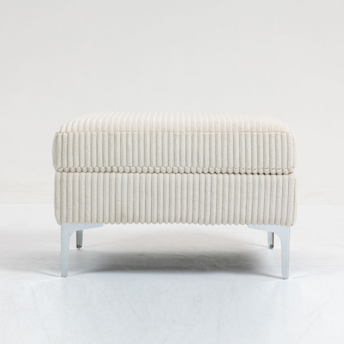 Modular Sectional Sofa Square Storage Ottoman