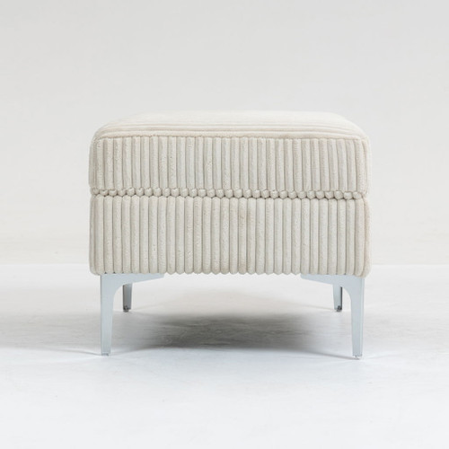 Modular Sectional Sofa Square Storage Ottoman