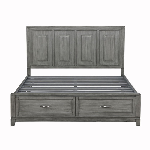 Garretson - Platform Bed With Footboard Storage