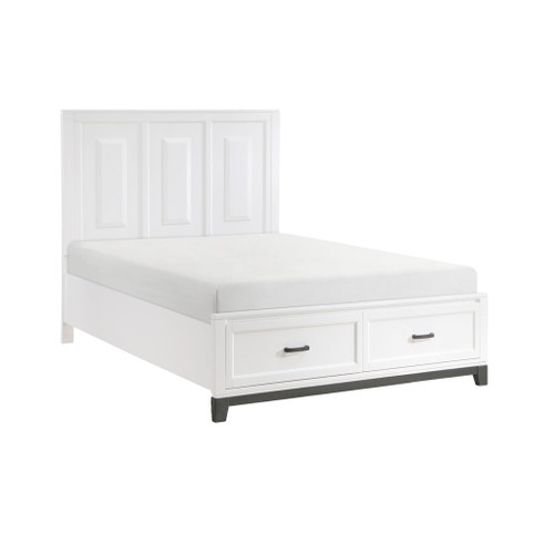Garretson - Platform Bed With Footboard Storage