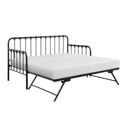 Constance - Daybed With Lift-Up Trundle - Black