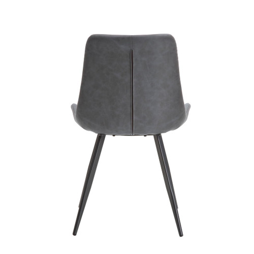 Brixley - Side Chair (Set of 2) - Dark Gray