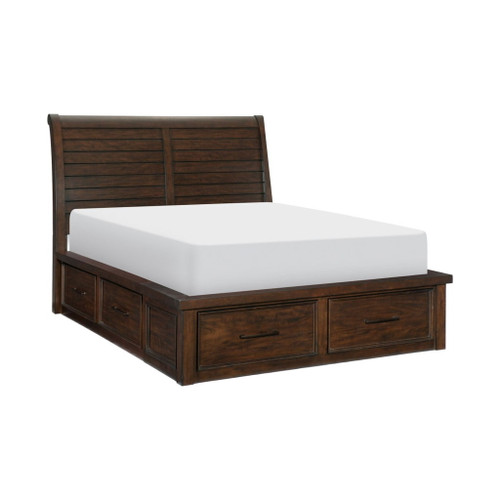 Logandale - Bed With Storage Footboard And Side Rails