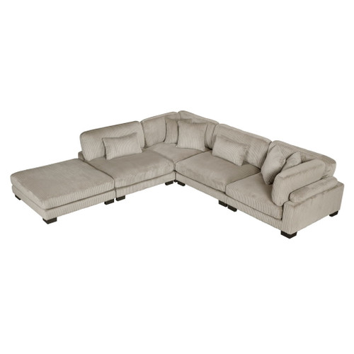 Traverse - Sectional With Ottoman