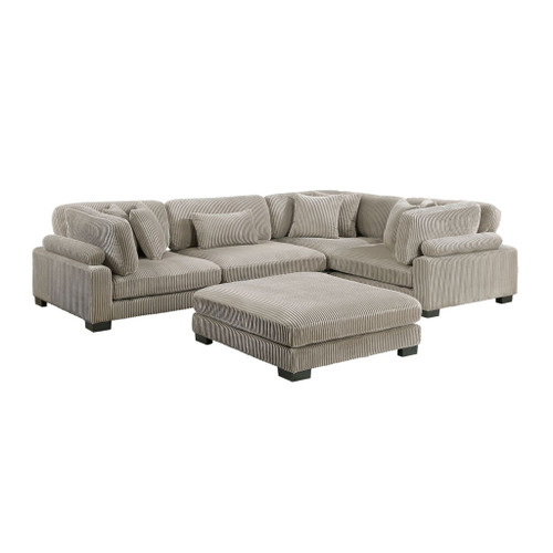 Traverse - Sectional With Ottoman