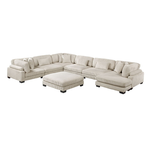Traverse - Sectional With Ottoman
