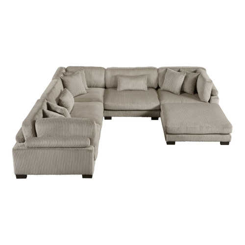 Traverse - Sectional With Ottoman
