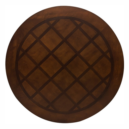 Lordsburg - 5 Piece Set (Round Table & 4 Side Chairs) - Brown