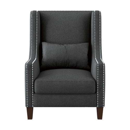 Keller - Accent Chair - Dark Gray