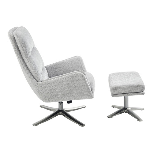 Parker - Swivel Chair With Ottoman