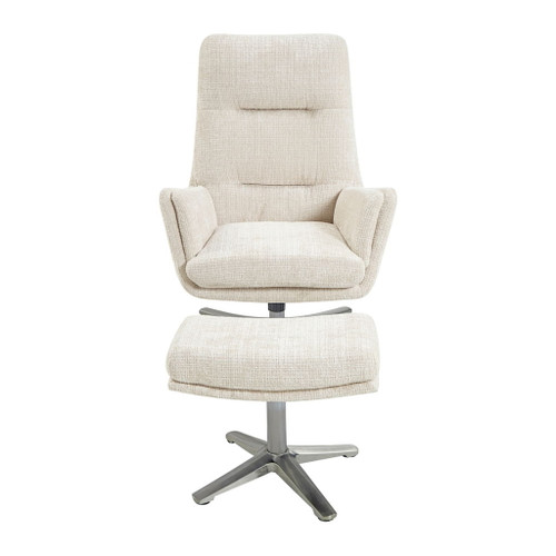Parker - Swivel Chair With Ottoman