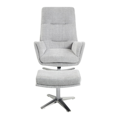 Parker - Swivel Chair With Ottoman