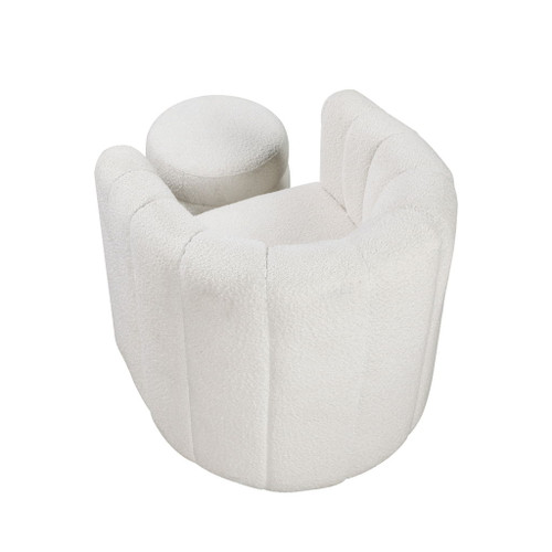 Delaney - Swivel Chair With Ottoman