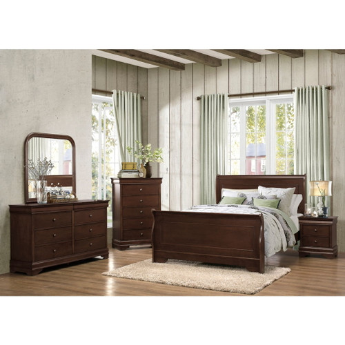 Abbeville - Mirror - Cherry