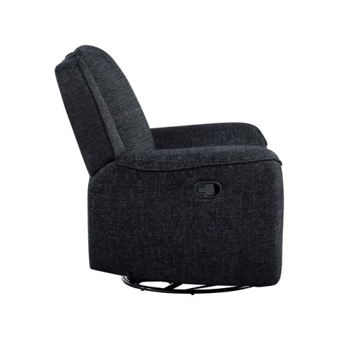 Monterey - Swivel Reclining Chair - Ebony