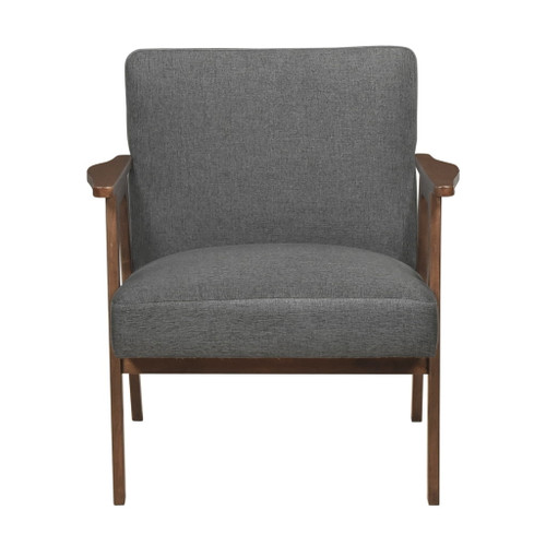 Omara - Accent Chair Dark Brown Base