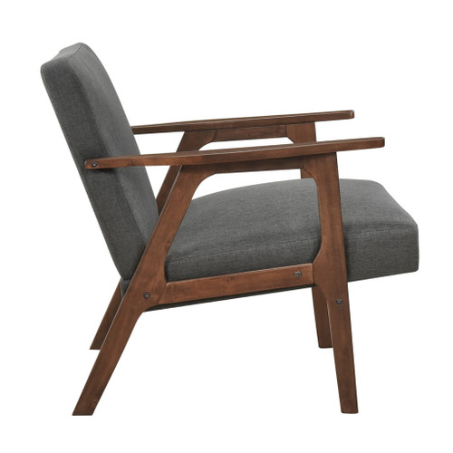 Omara - Accent Chair Dark Brown Base