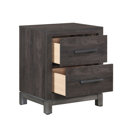 Zephyr - Nightstand - Dark Gray