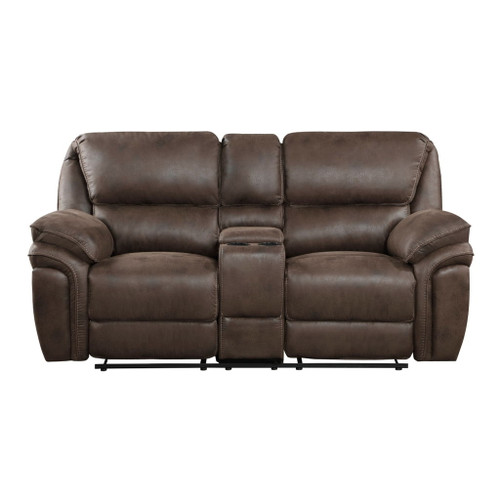 Proctor - Double Reclining Loveseat With Center Console