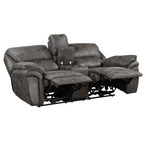 Proctor - Double Reclining Loveseat With Center Console