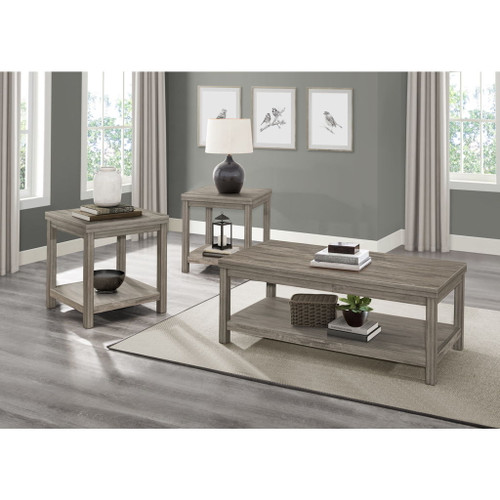 Bainbridge - 3 Piece Pack Occasional Set - Gray