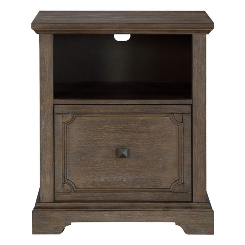 Toulon - File Cabinet - Dark Oak