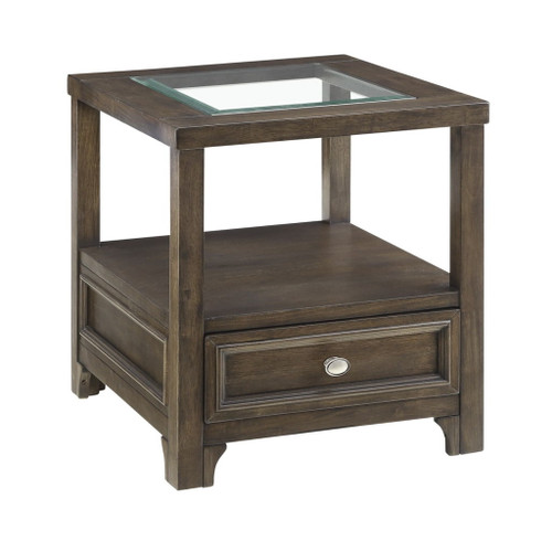 Auburn - End Table - Brown