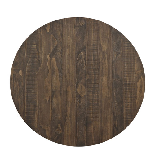 Chevre - Round Counter Height Table - Brown