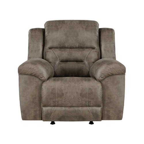 Hazen - Rocker Reclining Chair - Brown