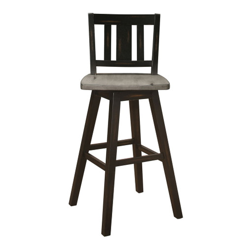 Amsonia - Swivel Pub Height Chair (Set of 2)