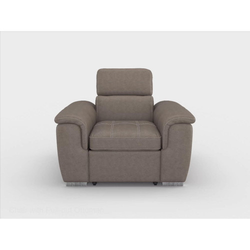 Ferriday - Chair With Pull-Out Ottoman