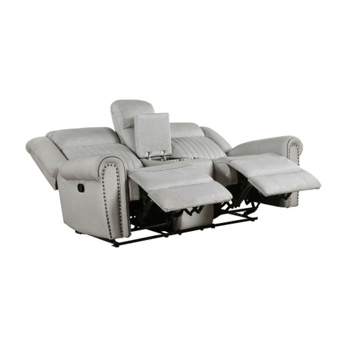 Brennen - Double Reclining Loveseat With Center Console