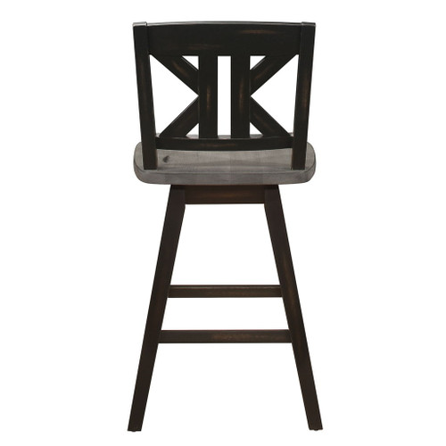 Amsonia - Swivel X-Back Counter Height Chair (Set of 2)