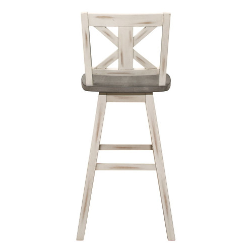 Amsonia - 29" Swivel X-Back Pub Height Chair (Set of 2)