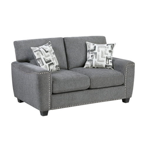 Isabel - Loveseat - Dark Gray