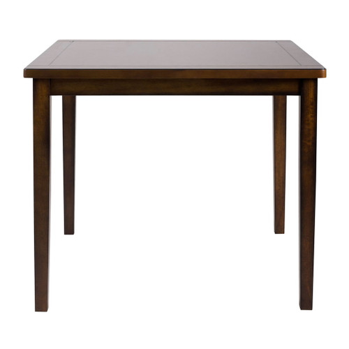 Delmar - 5 Piece Pack Counter Height Set - Espresso / Black