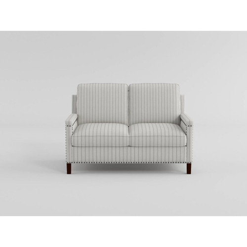 Landrum - Loveseat - White / Gray