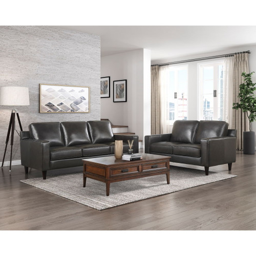 Aldrich - Loveseat - Gray