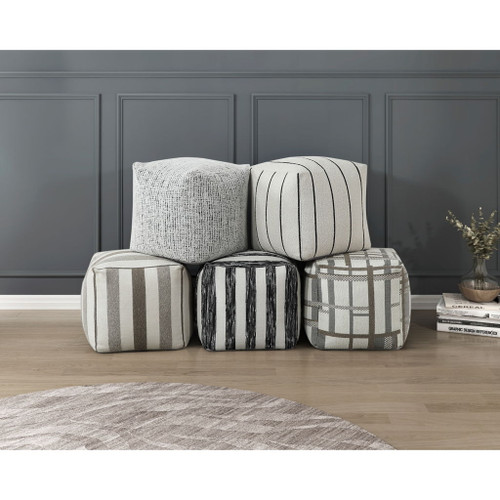 Easley - Monica Pouf - Multicolor