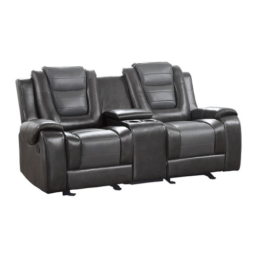 Briscoe - Double Glider Reclining Loveseat With Center Console