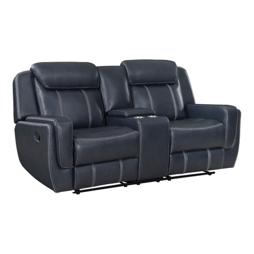 Littleton - Double Reclining Loveseat With Center Console