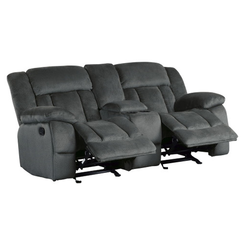 Laurelton - Double Glider Reclining Loveseat With Center Console