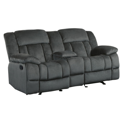 Laurelton - Double Glider Reclining Loveseat With Center Console